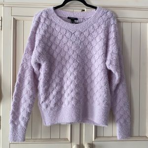 NWT F21 Purple Sweater